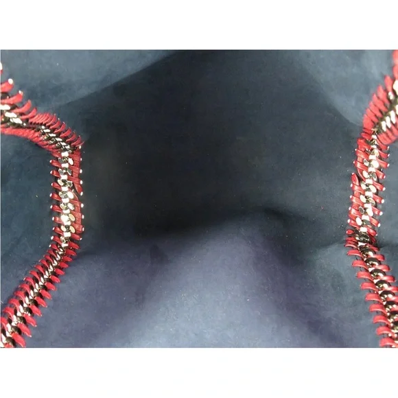 Stella McCartney Red Chain Tote Bag with Dust bag and small pouch - Picture 8 of 15